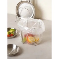 [Daiso] Daiso stainless steel plastic bag stand