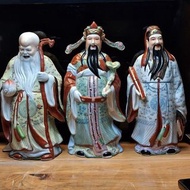 陶瓷福祿壽三星像