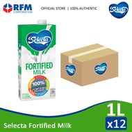 Selecta Fortified Milk 1 Liter - Pack of 12