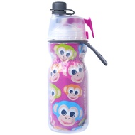 O2cool สไตล์อเมริกันสเปรย์น้ําถ้วยสําหรับเด็กนักเรียนฤดูร้อนกลางแจ้งแบบพกพาถ้วยมือกันกระแทกฉนวนขวดน้