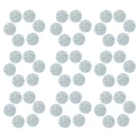 50Pcs Portable Billiard Cue Tips Sturdy Pool Stick Tips for Accurate Ball Direction Control Easy Ins