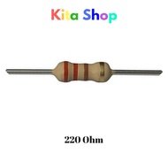 Resistor 220 ohm (Carbon - 0.25W)