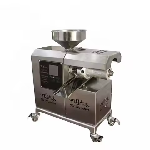Cold-pressed Oil Extraction Press Moringa Hemp Hazelnut Oil Machine