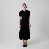 Mississippi Knit Flare Skirt Rok Midi L03000126M Hitam