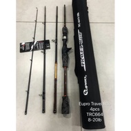 Eupro Travel 4 peice Fishing Rod