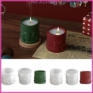 INF Festival  Crafting Mold Santa Design Silicone Container Molds for Crafting