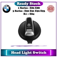 【 BMW 】 Head Light Switch Knob Button ( BMW 1-Series 3-Series X1 / E88 E82 E90 E91 E92 E93 E84 )