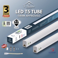 [SIRIM] VHome® LED T5 Tube Light Lamp Bulb Complete Set Celling Light Energy saving 1ft 2ft 3ft 4ft