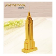 Piececool Empire State Building Metal Assembly 3D Model (21 pieces)