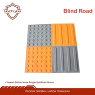 SAFETY RUBBER TILE BRICKS TACTILE PAVING GUIDEBLIND ROAD SIDEWALK