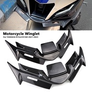 Motorcycle Winglet Front Fairing Wing Guard Cover For YAMAHA YZF R15 V4 R15M 2021 2022 2023 Decorati