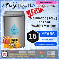 FUJITECH Washing machine [10Kg] [New MODEL] [MB100-700]