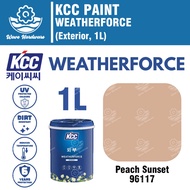 KCC PAINT Weatherforce (96117 [Peach Sunset], Exterior Paint, 1L)