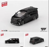 Mini GT 1/64 Toyota Alphard 40 KUHL Black (LHD/RHD/Blister) 合金模型車