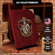 ❤️ GRYFFINDOR A6 Junk Journal Handbook Harry Potter Notebook Hard Cover Planner Velvet Surface Cover
