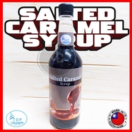 Top Creamery Salted Caramel Fruit Syrup Bottle 1kg | Made for Coffee Tea Soda & Coctails | Syrup | T