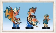 💥接受預訂中 2026年3月13日推出💥魔物獵人 物語 3：命運雙龍 AMIIBO 擂斯/火龍V/盧迪 MONSTER HUNTER STORIES 3: TWISTED REFLECTION👉歡迎親