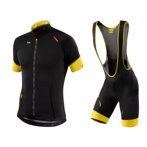 2025 RCC MAVIC Cycling Jersey Set, Breathable Cycling Shirt, Summer Clothing, Mountain Bike Riding C