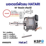 มอเตอร์พัดลม ติดผนัง HATARI ฮาตาริ 18" เทียบใช้ อะไหล่พัดลม