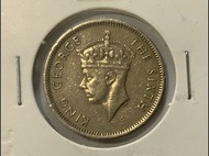 1951香港 英皇喬治六世-5毫 硬幣