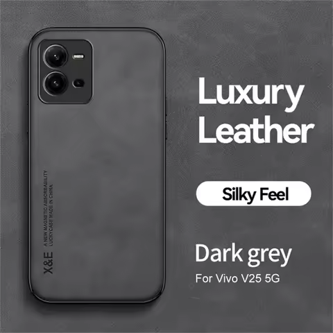 For Vivo V25E V25 Case Magnetic Car Texture Leather Shockproof Phone Case For Vivov25 Vivov25e V 25 