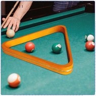 Eigell Wooden Billiard Ball Rack Smooth Edges 8 Balls Pool Table Ball Holder Snooker Billiard Frame 