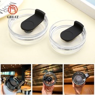GREAT Cup Cap, 20oz/30oz Without Straw Bottle Cover, Durable Plastic Universal Splash Spill Proof Se