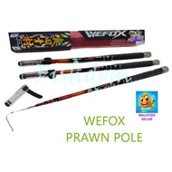 FISHDOM WEFOX PRAWN POLE JORAN UDANG PRAWN VFOX FISHING ROD