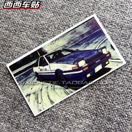 Creative Stickers In Car Stickers Drift Over Bend Jdm Ae86_Cc
