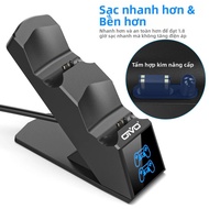 OIVO Đế Sạc Kép Cho PS4 Bộ Điều Khiển 5V/1A Đế Sạc Có Đèn Báo Cho Sony PLAYSTATION4/PS4 Pro/PS4 Slim