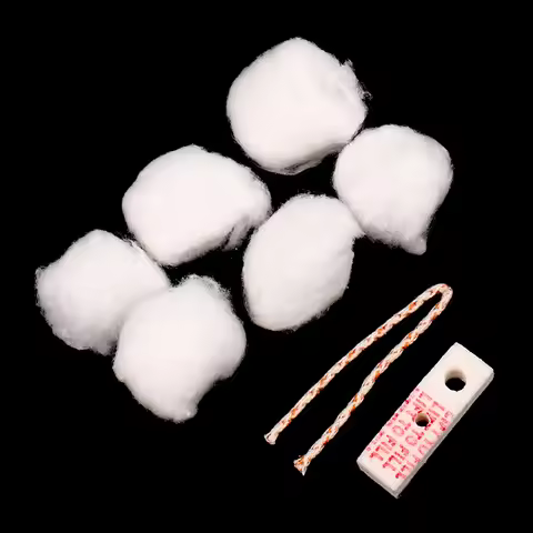 Gas Lighter Universal Replace Oil Absorbent Cotton Core Wicks Wool Felt Pad Kit For Zippo Petrol Lig