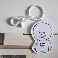 【快速出貨】比熊鑰匙圈