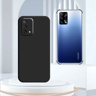 Oppo A54 / A74 / A95 4G case, shockproof inner cover, black flexible tpu