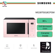 Samsung MG30T5018CP/SM 30L Grill Microwave Oven with Healthy Grill Fry Function (Pure Black / Clean 