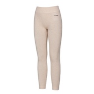 [Skechers] Women’s New Seamless Active Sports Brushed Leggings Oatmeal