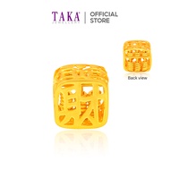 TAKA Jewellery 916 Gold Charm Abacus "Cai"