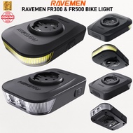 [ORIGINAL]RAVEMEN FR300 FR500 Bike Front Light USB-C Rechargeable Garmin Mount Cycling light