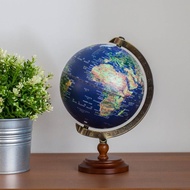 [SkyGlobe] 6 Inch Satellite Scale Wooden Base Globe (Chinese Version) < Outdoor Life > Traditional C