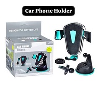 Phone holder Aircon handphone stand kereta dashboard bracket car stand holder Air Vent Car mount Air