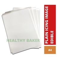 A4 Size 50PCS / Edible Image Icing Paper / Halal / Ready Stock