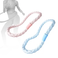[lzdjlmy2ua] Hoop, Weighted Exercise Hoop, Abdomen  Workout Sports Equipment for Travel  Men Adults
