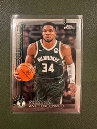 籃球 字母哥 Giannis Antetokounmpo 密爾瓦基 公鹿  2025-26 Topps Chrome Milwaukee Bucks NBA Playoffs 季後賽 球星卡 收藏卡 