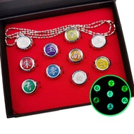10 Cái/bộ Anime Akatsuki Nhẫn Naruto Mô Hình Nhân Vật Phụ Kiện Hóa Trang Đạo Cụ Nhẫn Cho Naruto Akat