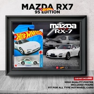 Frame Hotwheels Mazda RX7 95 Edition Poster