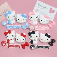 【MEET】5pcs/pack Hello Kitty KT Cat DIY Accessories Phone Case Bag Shoes Cream Glue Hair Accessories 