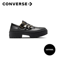 CONVERSE - Chuck Taylor All Star - Lugged Heel Mary Jane - Black/Black/Gold - Women's [A10616C]