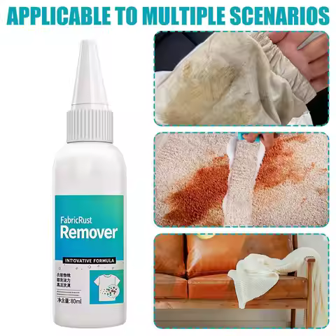 Fabric Rust Remover Rust Eraser Quick and Easy Dirt Removal Clothing Cleansing Agent for Copper Rust