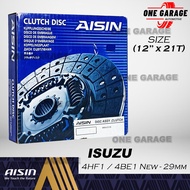 Clutch Disc For ISUZU 4HF1 / 4BE1 New - 29mm (12" x 21T)