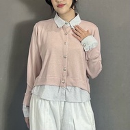 ByNeeth Dottie Knit Cardigan - Knit Cardigan - Crop Cardigan - Knitwear