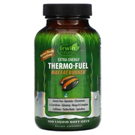 Irwin Naturals, Extra-Energy Thermo-Fuel Max Fat Burner, 100 Liquid Soft-Gels
